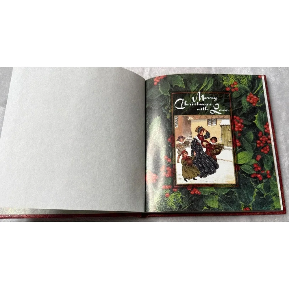 Vintage Merry Christmas with Love Brownlow 1994 Hardcover Christmas Traditions